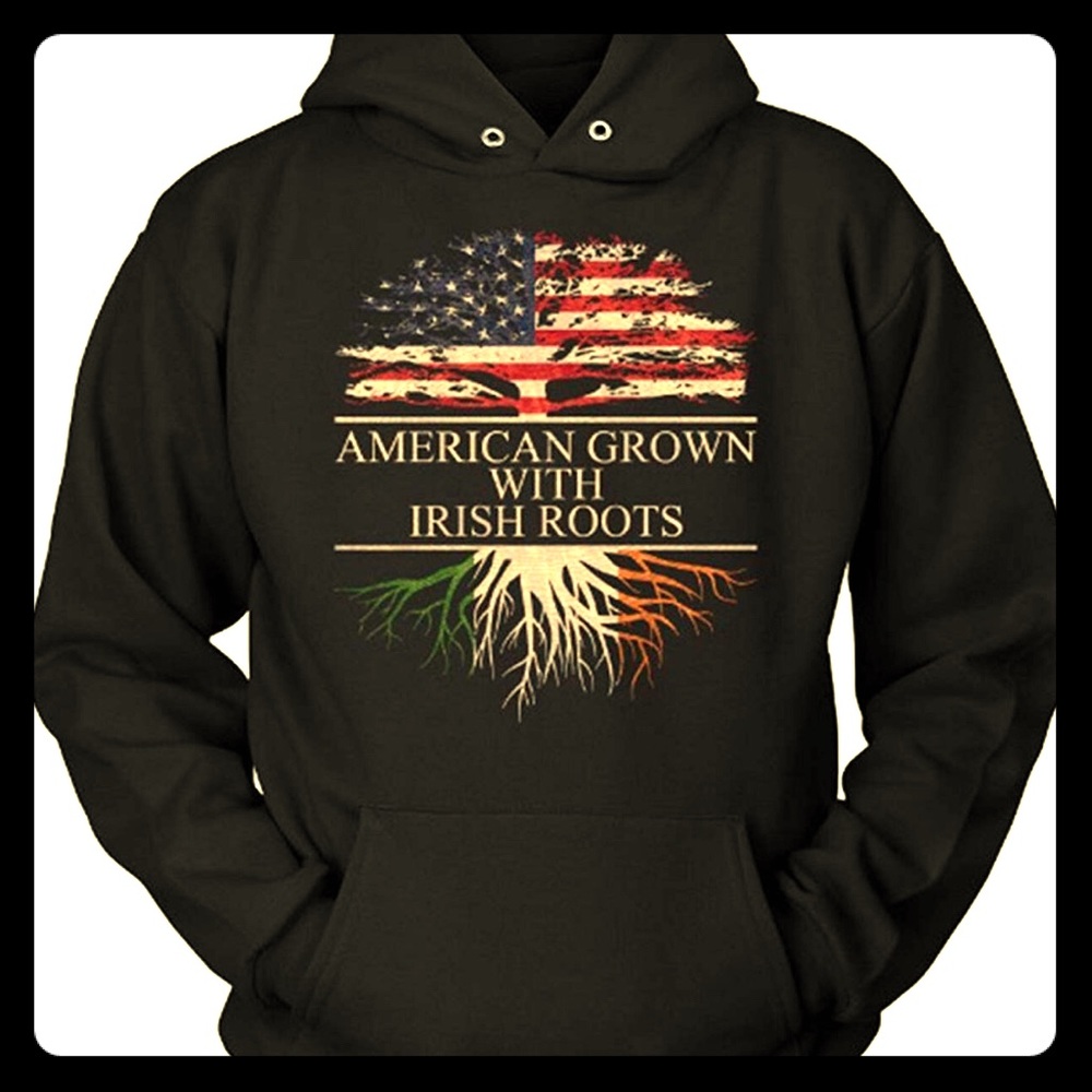 Roots of life hoodie Irish
